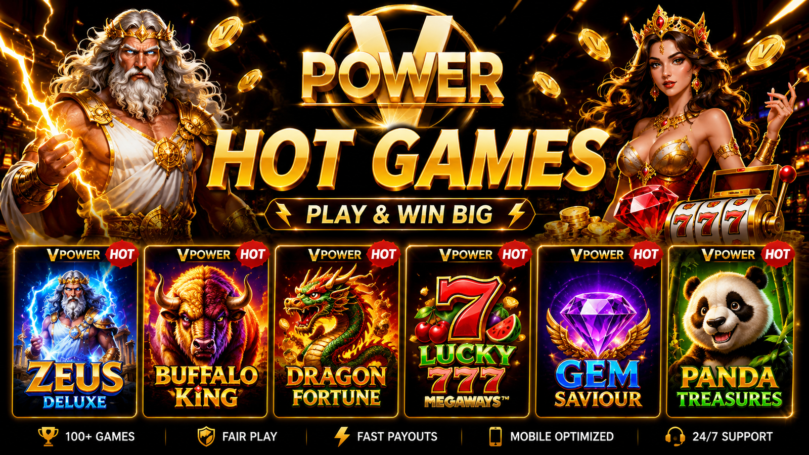 VPOWER HOT Game